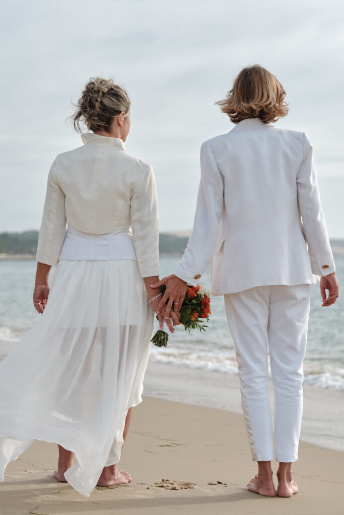 Photographe mariage Bordeaux – Portrait des mariées