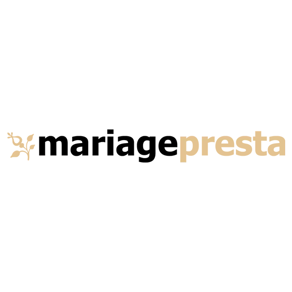 Logotype de Mariage Presta, partenaire mariage Provence de Studio Argo, photographe de mariage.